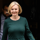 UK Prime Minister Liz Truss leaves number 10 Downing Street on October 12, 2022 in London, England.